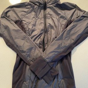 Lulu Zip Up Jacket, removable hood, size 6